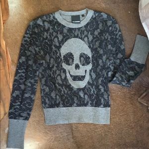 Ca$hmere Skull Sweater